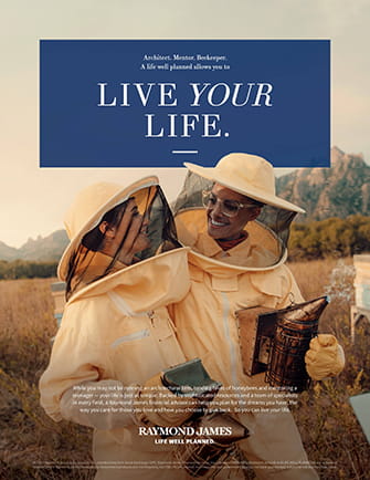 Beekeeper Print Ad