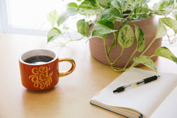 Coffee and list