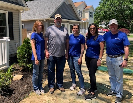 Hendel WMG Helps to Beautify New Homes Ready For Local Families Through Habitat for Humanity Of Suffolk
