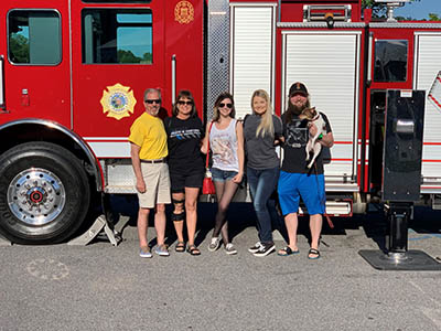 First Responders Picnic Family Photo