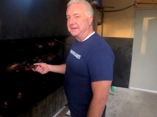 BBQ for local Boy Scouts Fundraiser