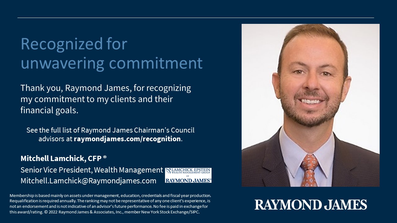 Chairman's Council recognition