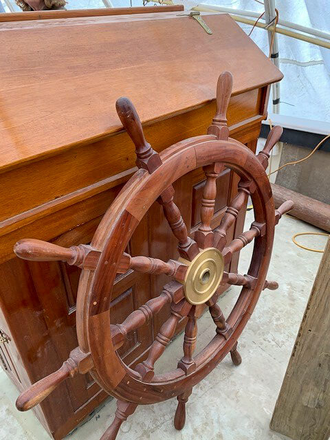 boat wheel
