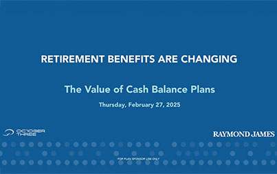 The Value of Cash Balance Plans