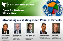 CEO LEADERSHIP FORUM Business Sponsor
