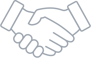 Shaking hands