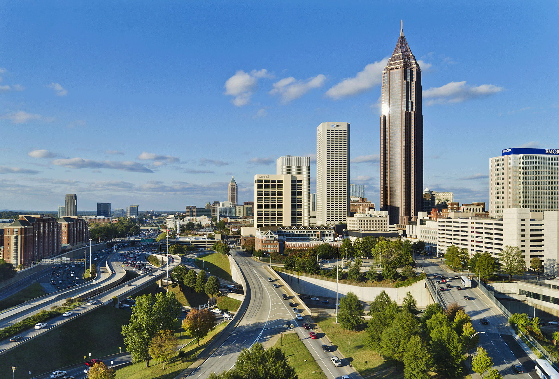 Atlanta Interstate Skyline