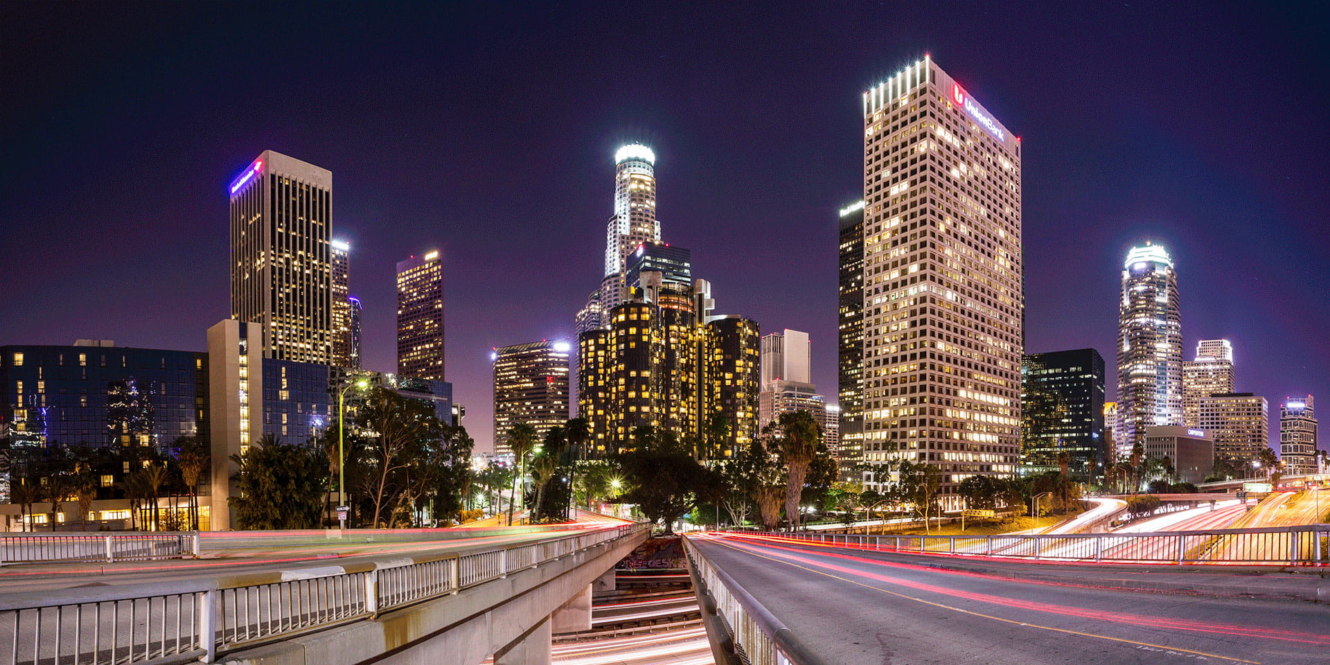 Los Angeles City at Night