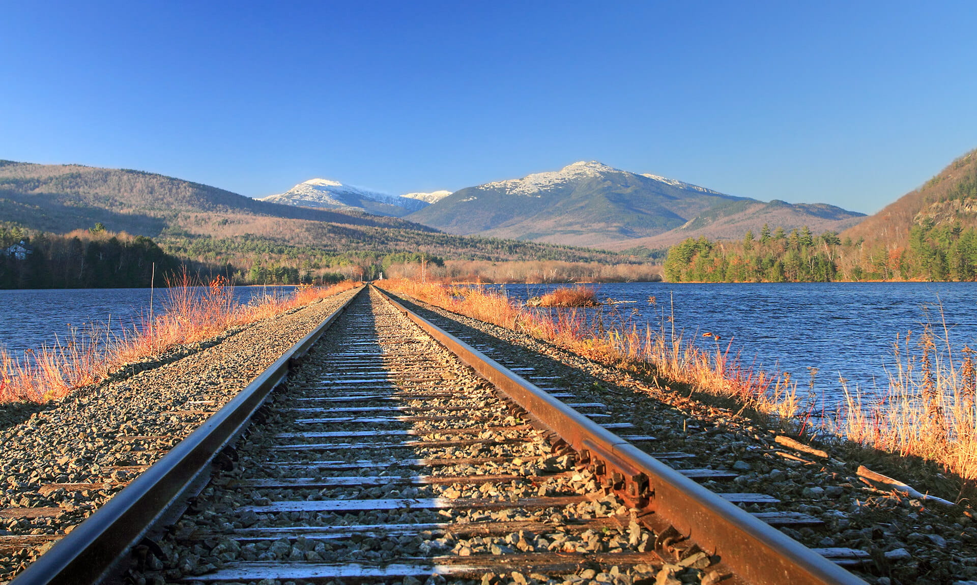 Train tracks to wilderness
