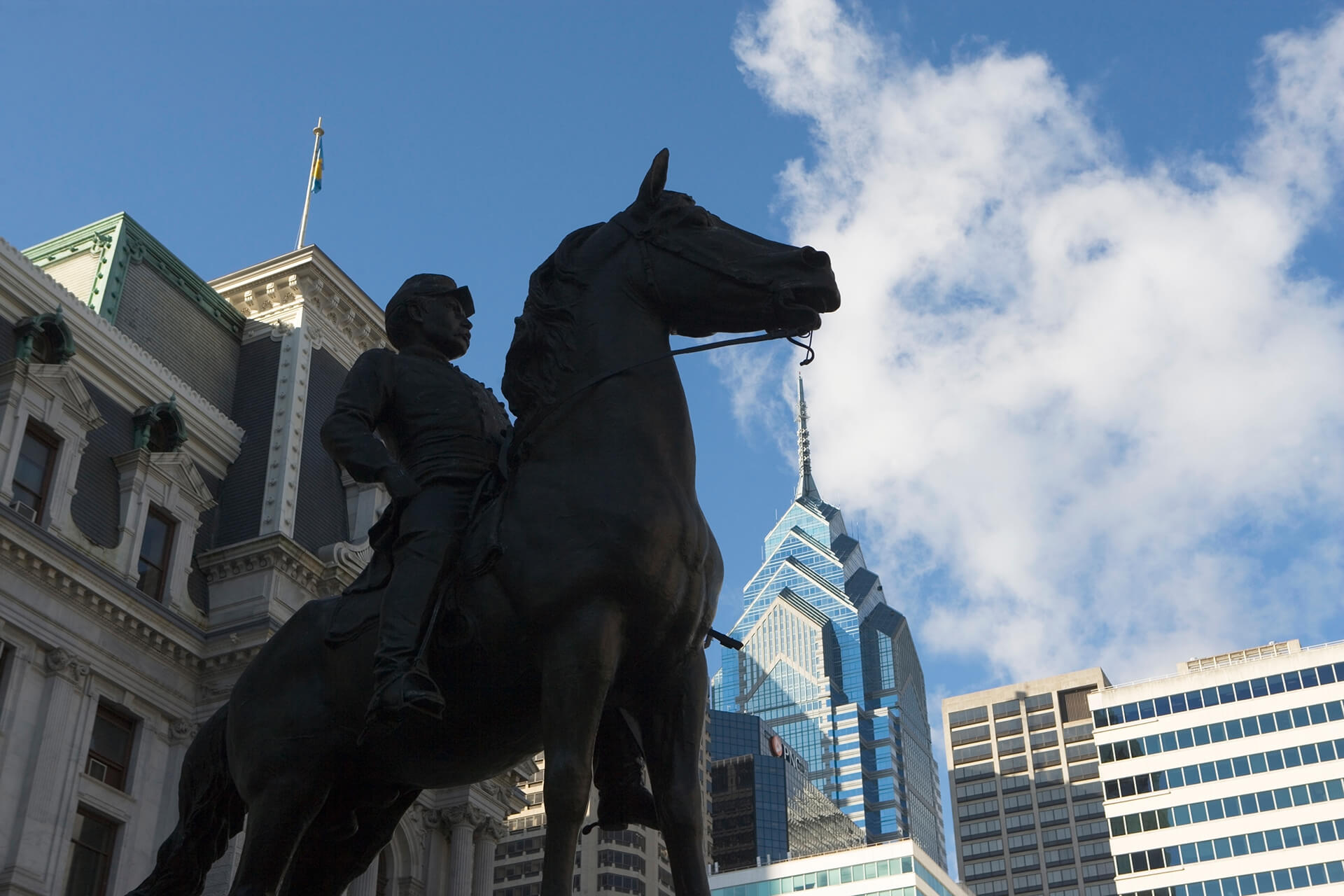The Civil War Equestrian Statues at Philadelphia City Hall