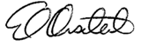 Erich Dischert's Signature