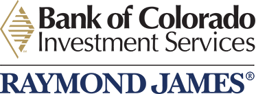 Bank of Colorado Investment Services of Raymond James logo