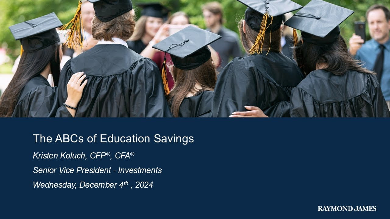 The ABCs of Education Savings