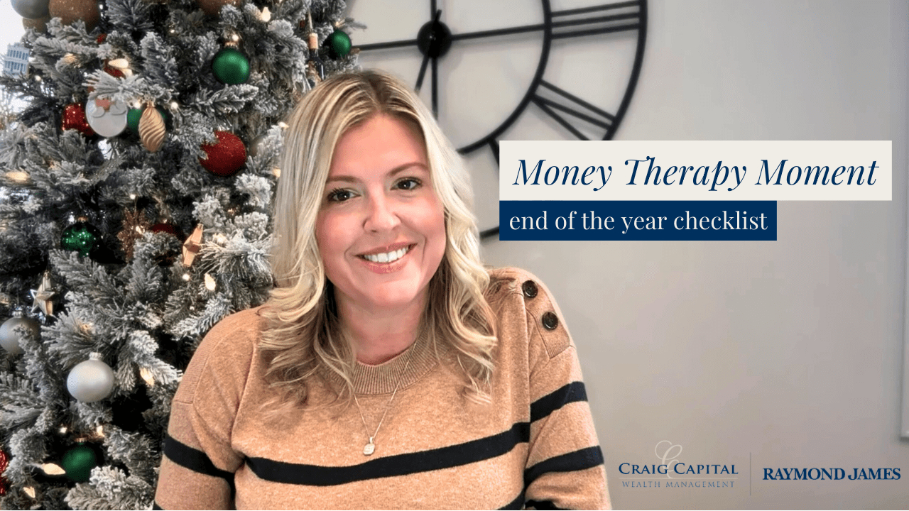 Money Therapy Moment - End of Year Checklist