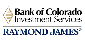 Bank of Colorado Investment Services of Raymond James logo