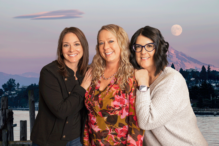 Wendi, Debi and Katie