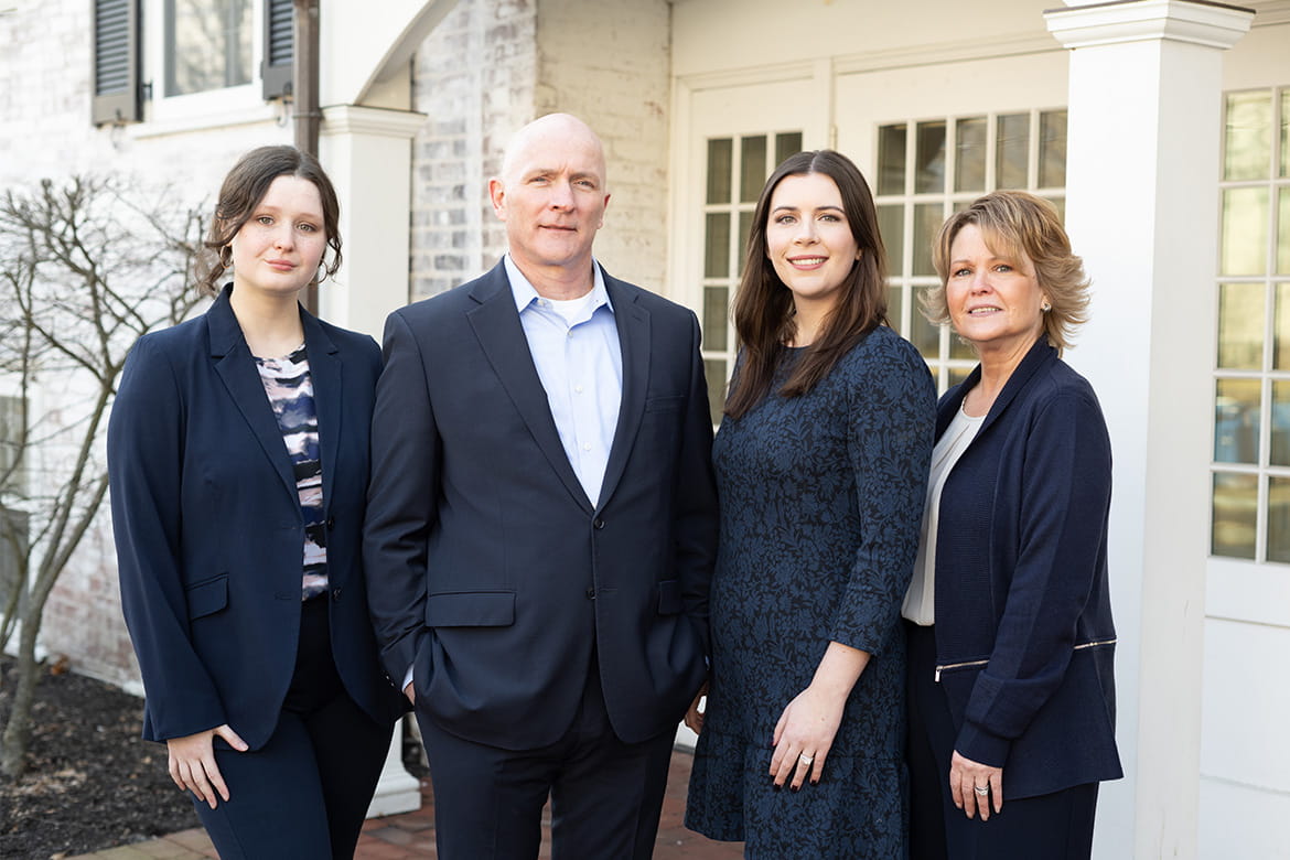 Team photo (left to right: Kathryn Jalbert, Patrick Donnelly, Allison Donnelly, and Karen Jalbert)