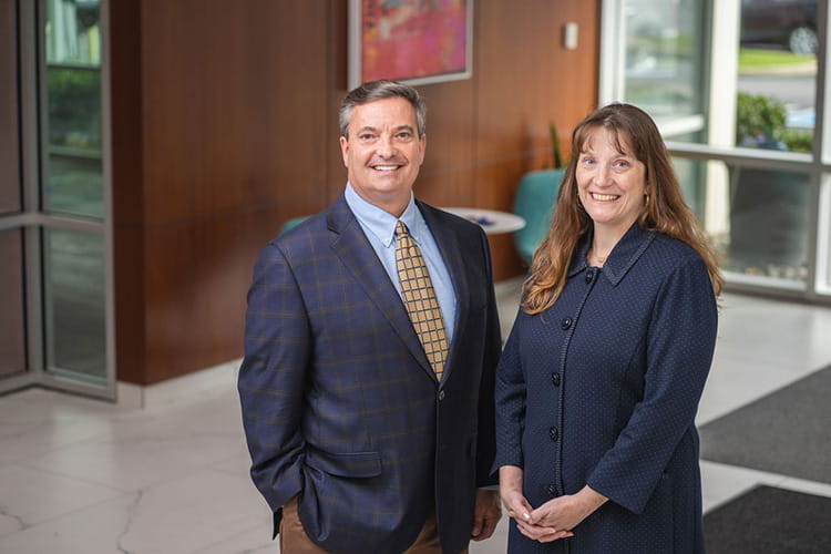 Ed Gaw and Theresa Moore