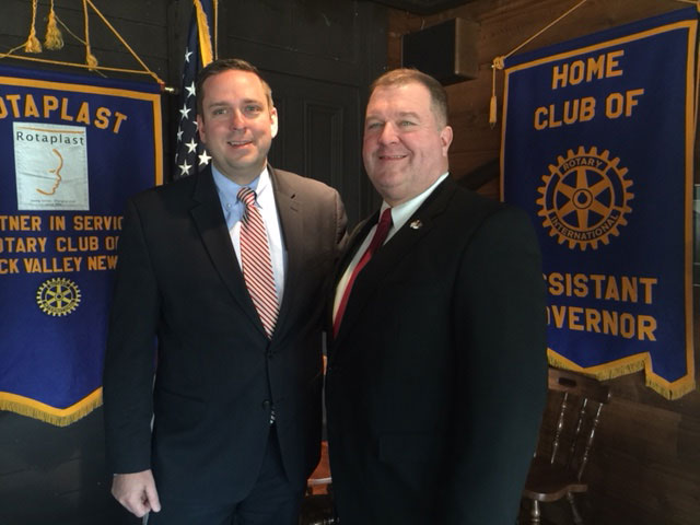 EdLynch w/ Orange County Executive Steve Neuhaus photo