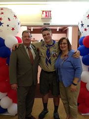 Michael as an Eagle Scout