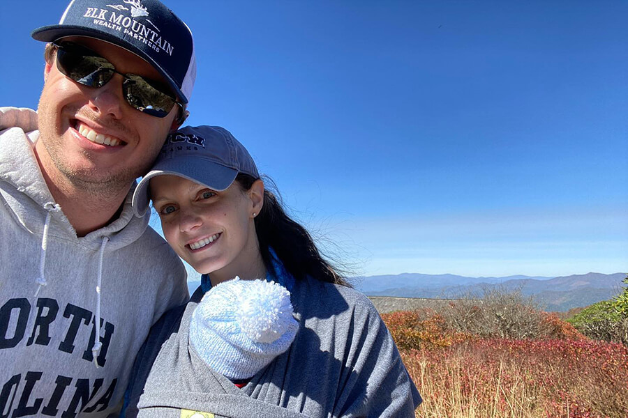 Dillon Vess Mountains Family Baby
