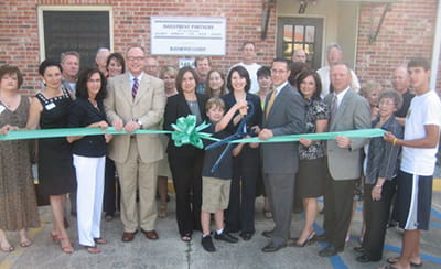 nanette ribbon cutting 2009