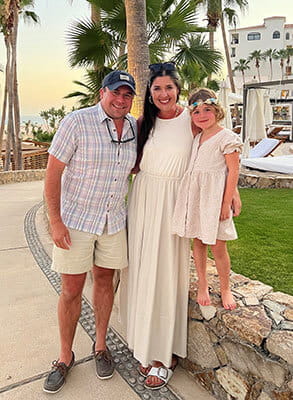 Christine Shea and family
