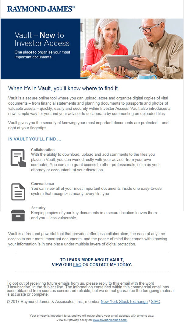Vault Notice