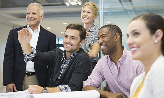 Diverse People In a Room