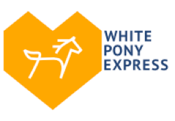 White Pony Express logo.