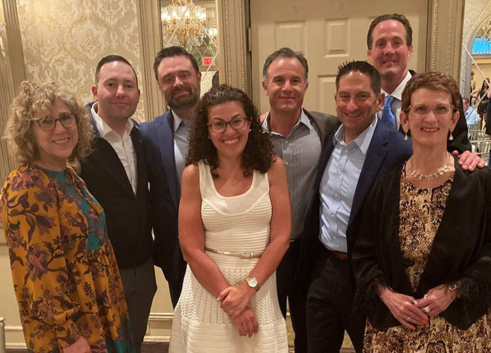 L-R – Carmela Nocerino, Registered Client Sales Associate, George Cuevas, Wealth Advisor, Michael Stefani, Wealth Advisor, Lauren Lamartine, Client Services Manager, Giovanni Duran, Managing Partner, Joseph Cataldo, Managing Partner, Francis Dunn, Wealth Advisor, Victoria Davino, Client Sales Assistant