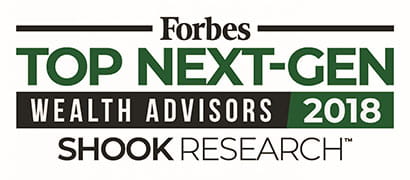 Forbes Top Next-Gen Wealth Advisors 2018 award