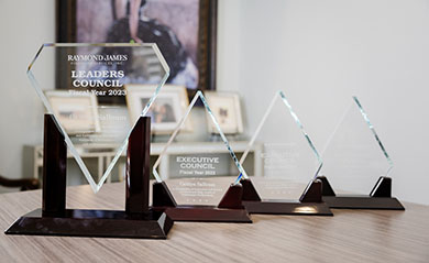 Raymond James awards