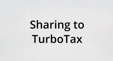 Sharing a Turbotax