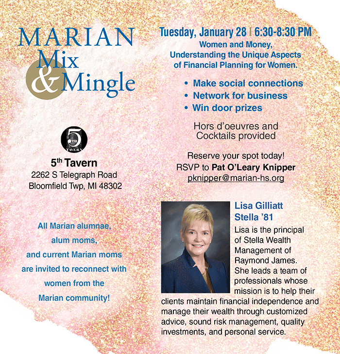 Marian Mix and Mingle