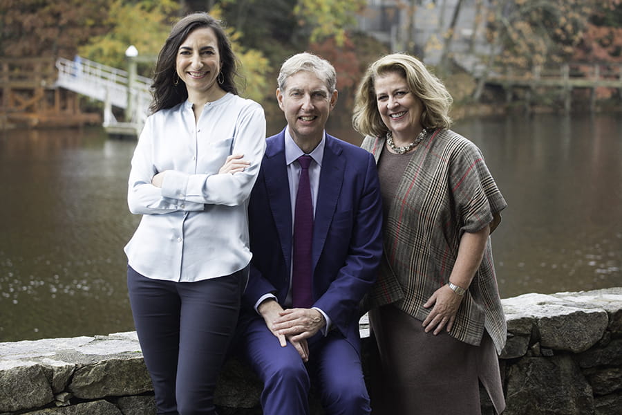 Team Photo, left to right: Maria, Judson and Kate