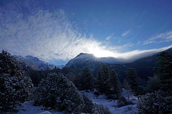 Snow Mountain Sunrise