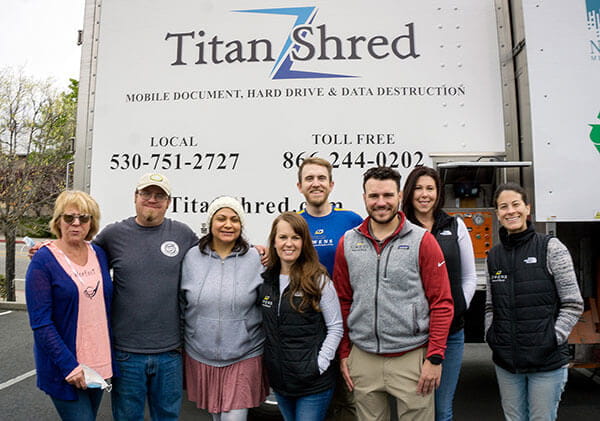 Owens Estate & Wealth Strategies Group at the Interfaith Food Ministry Shred Event