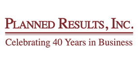 Planned Results 40 Year Anniversary Logo
