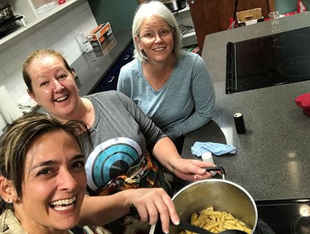 Ronald McDonald House Selfie Pasta