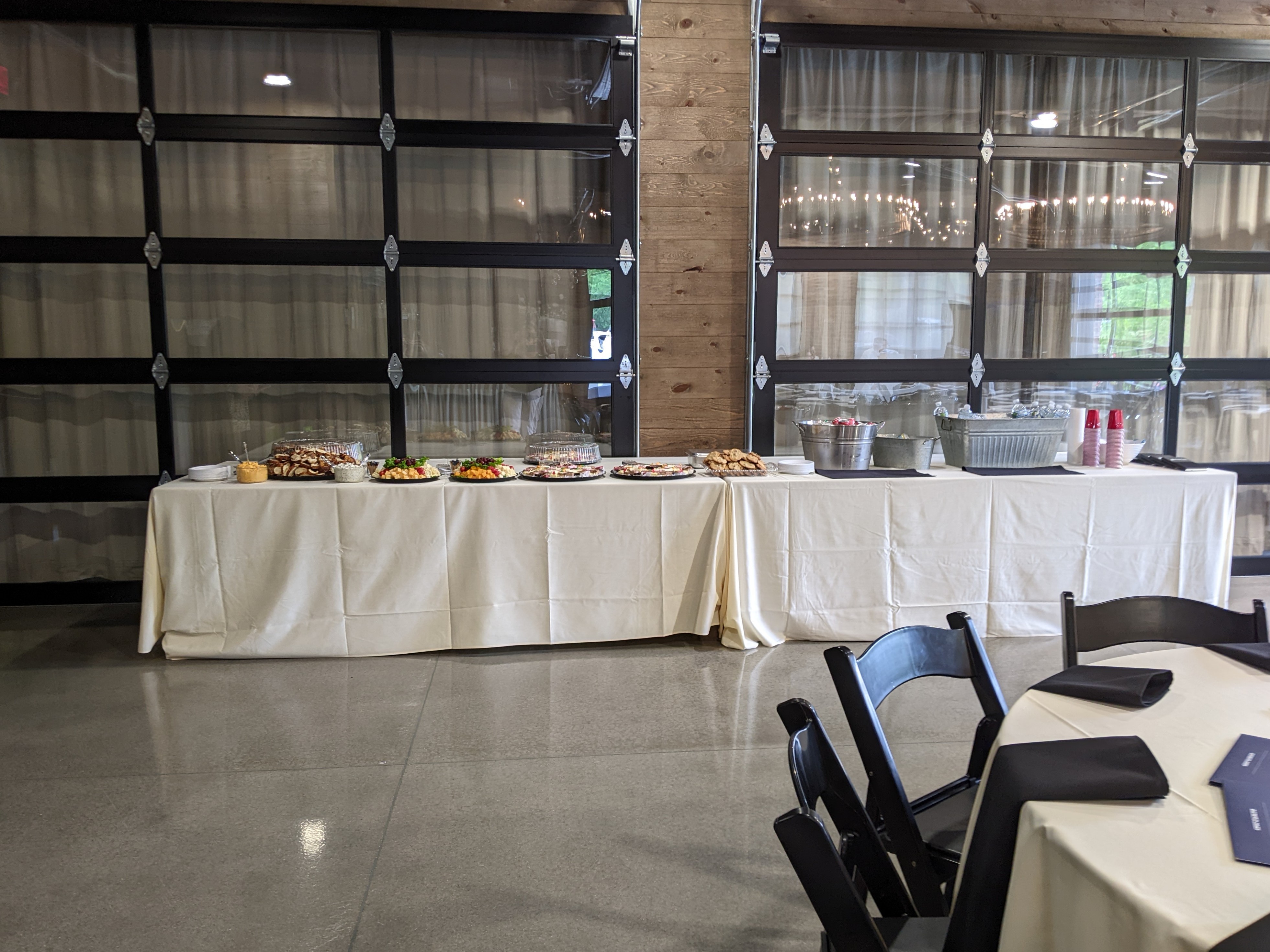 Refreshments provided by our local bakery, Servatii