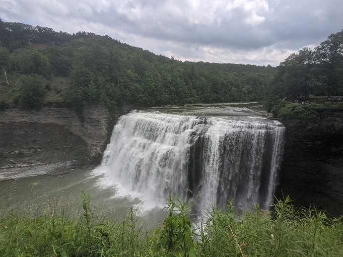 Middle Falls as viewed from Glen Iris Inn