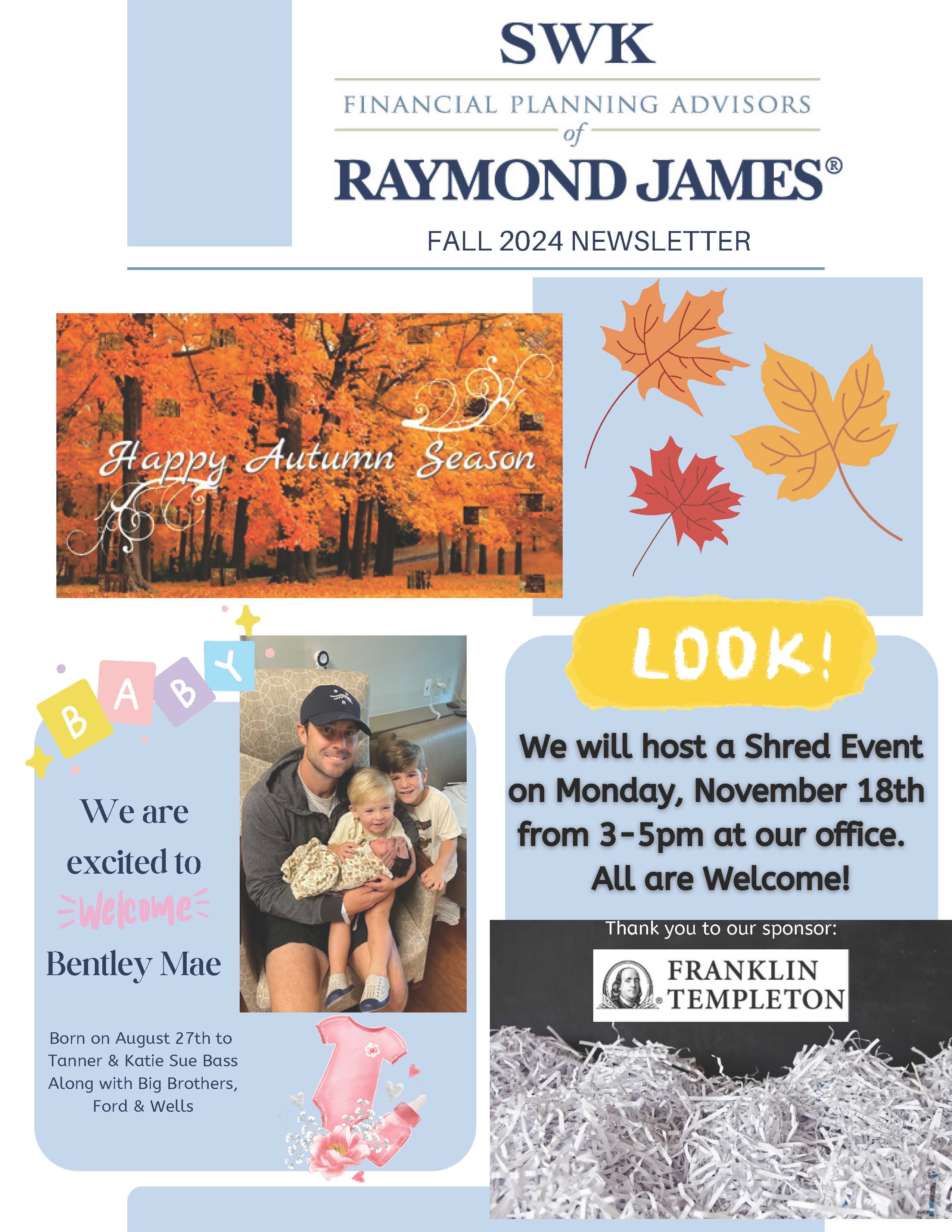 Newsletter Page 1
