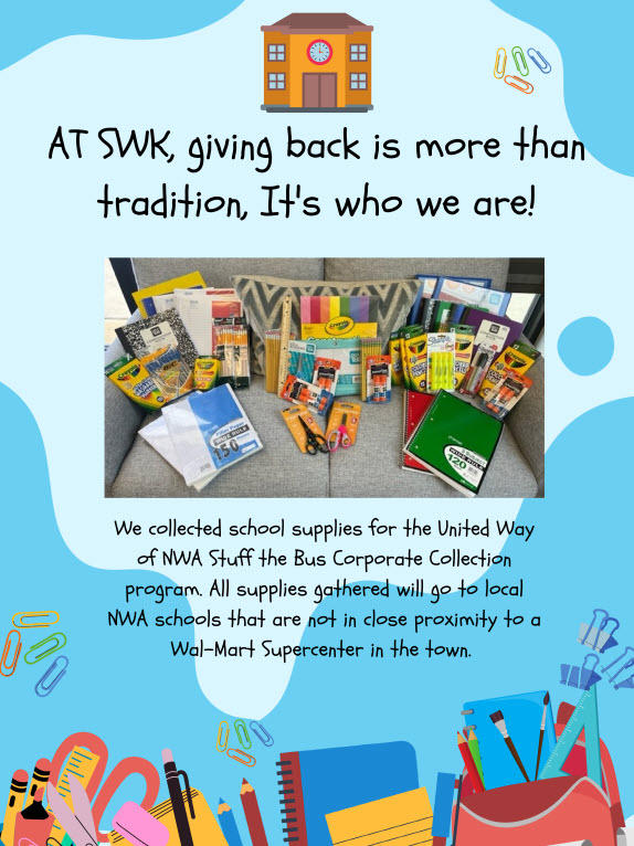 Stuff the Bus event flyer