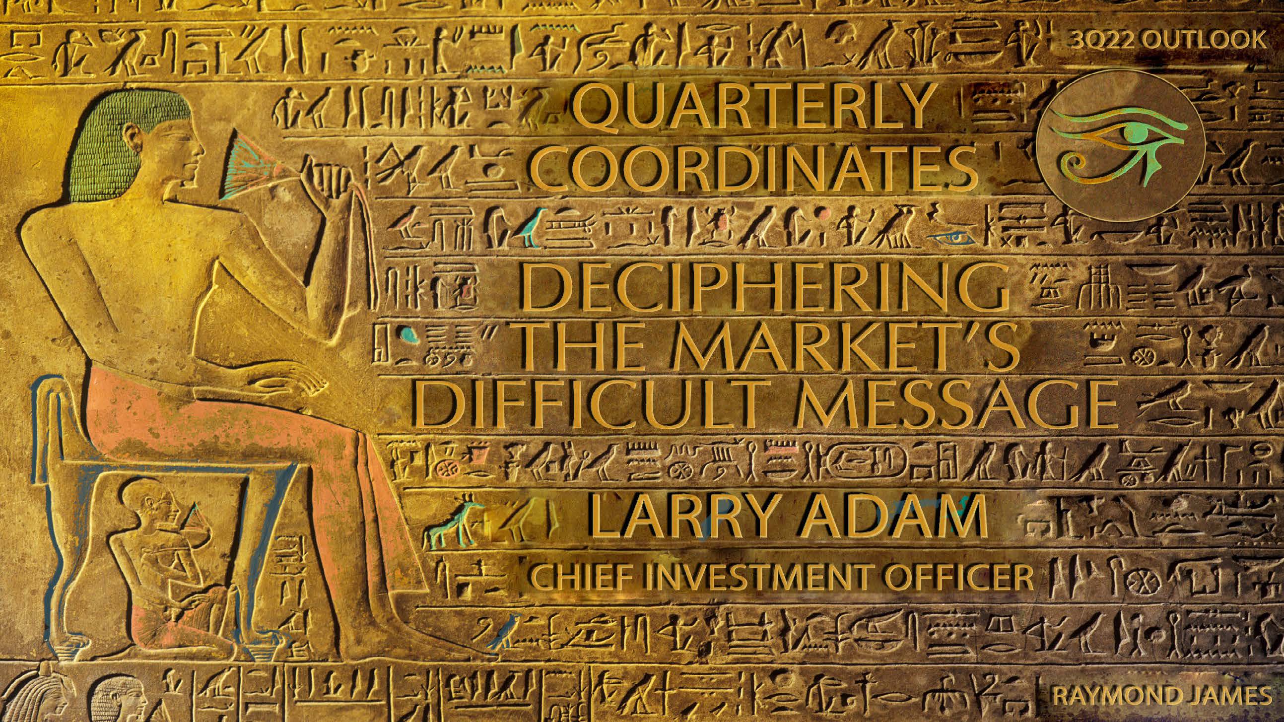 Quarterly Coordinates Q3 2022 - DECIPHERING THE MARKET'S DIFFICULT MESSAGE