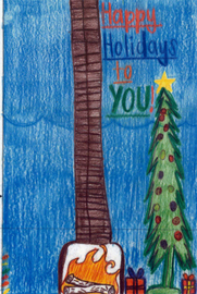 First Prize Winner - Holiday Art 2014