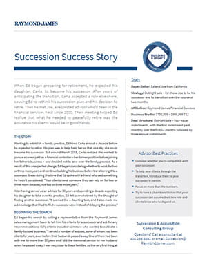 succession story pdf