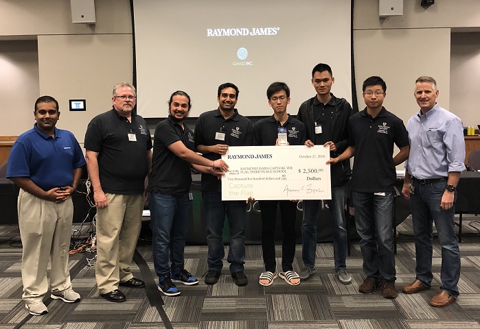 Cyber Capture the flag Competition attracts students from across the country.
