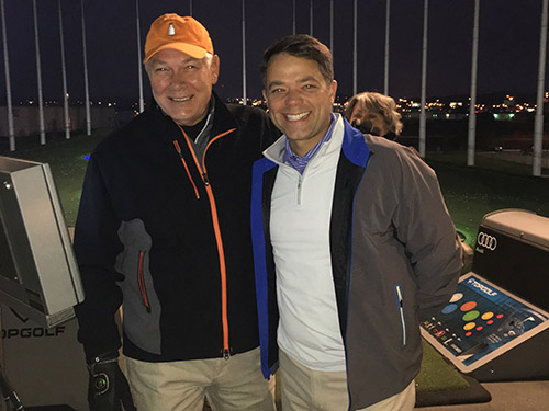 Pictured (left to right): Steve Crabtree and Andrew Fowler