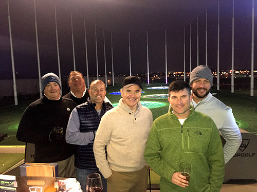 Pictured (left to right:) Gage Logan, Jason Patterson, Travis McAfee, Steve Hardwick, Danny Pugh and Reid Mitchell